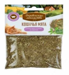 Кошачья мята "Деревенские лакомства" Тимьян + Пустырник